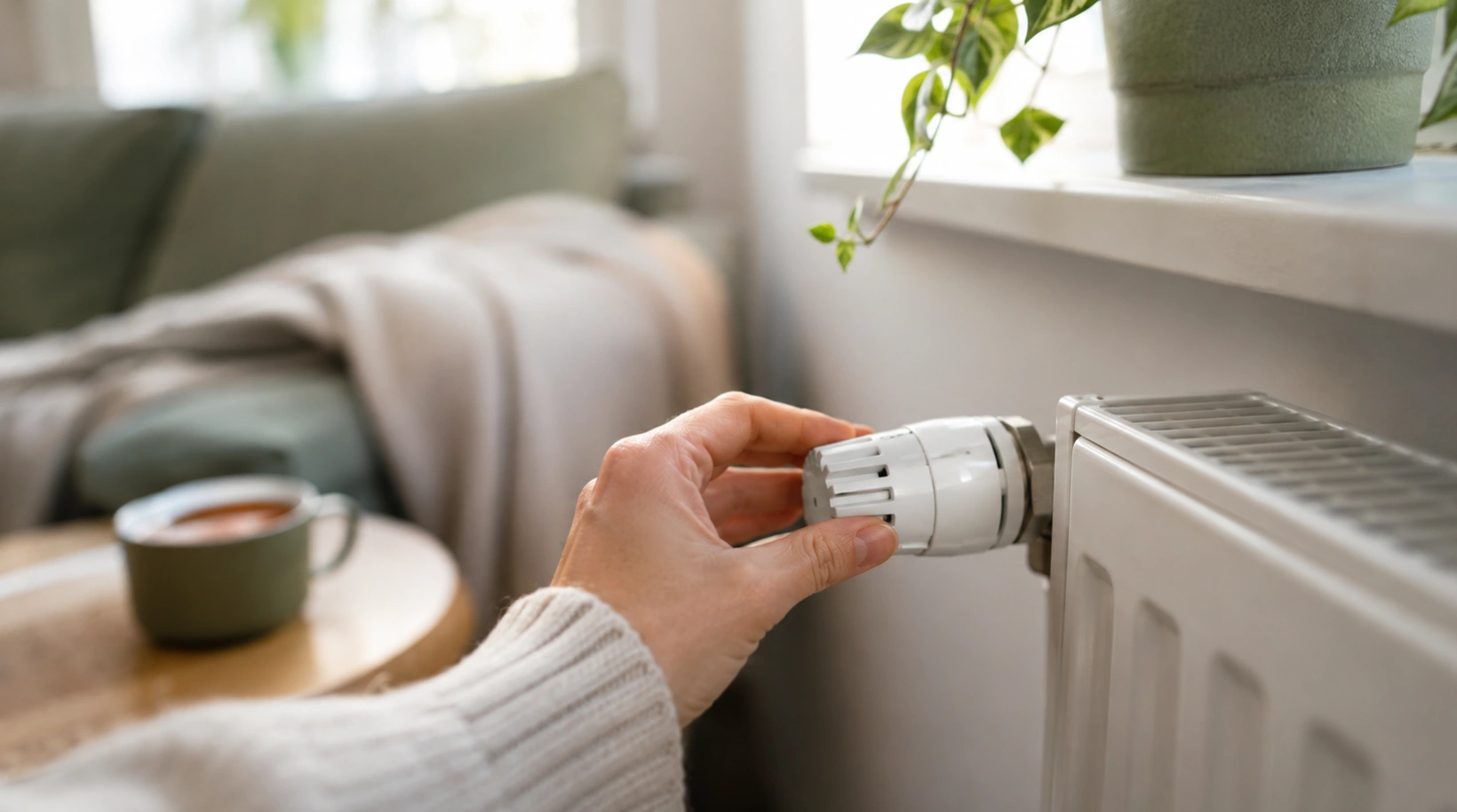 Heizkosten senken durch richtiges Einstellen des Thermostats