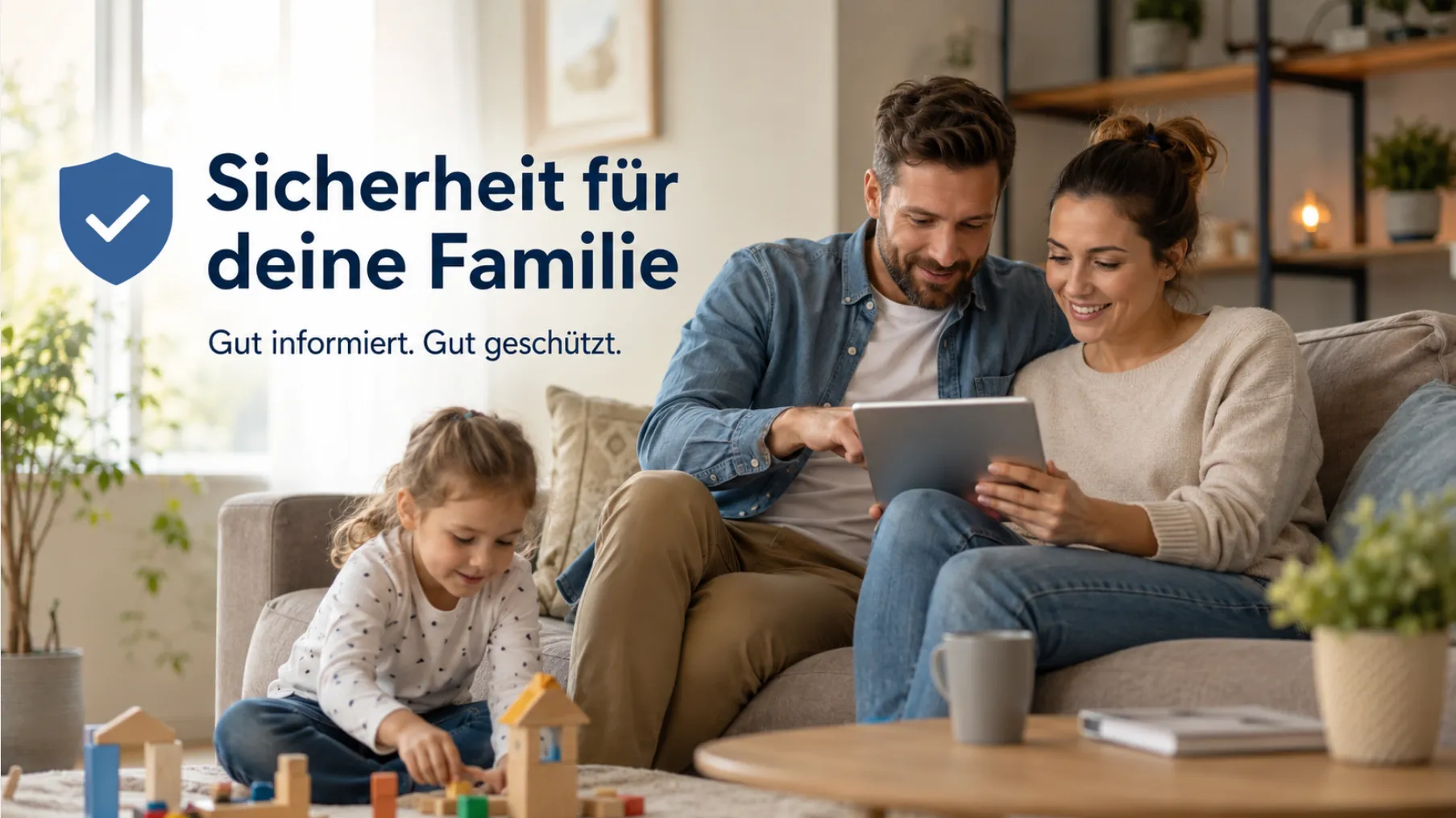 Familie geschützt durch Versicherungsvergleich – die richtigen Policen finden