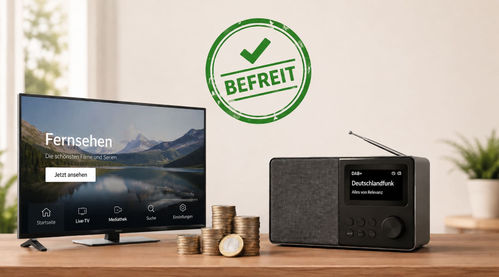 GEZ Befreiung vom Rundfunkbeitrag