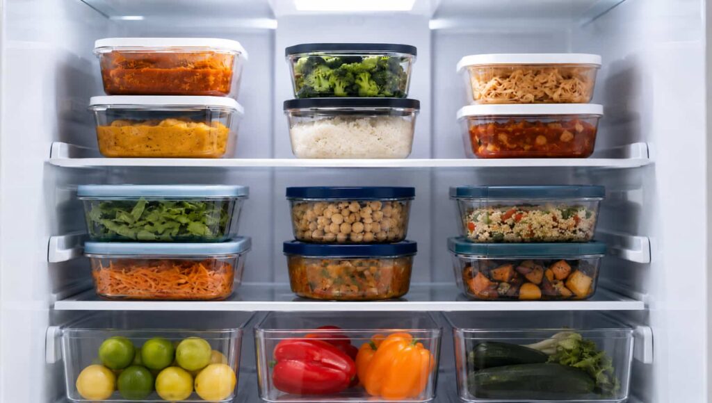 Meal Prep für Anfänger mit vorgekochten Portionen